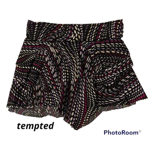 Woman’s JR Tempted SZ M Asymmetric Ruffled Mini Skirt - Picture 1 of 6